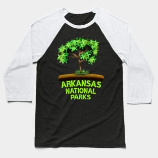 Arkansas National Parks Baseball T-Shirt